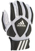 adidas Scorch Destroy 2 Lineman Adult Gloves Full Finger White/Black Small by EasyOptionXY