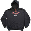 DC Comics The Batman Logo Sketch [Sweatshirt] by Rock Band Apparel