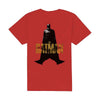 DC Comics The Batman Yellow Text [T-Shirt] by Rock Band Apparel