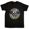 DC Comics Wonder Woman Gold Circle [T-Shirt] by Rock Band Apparel
