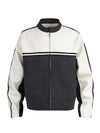 Men's Two-Tone Zip Up Jacket