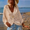 Boho Lace V-Neck Cardigan by FitiqueFit
