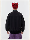 Men And Women Autumn Stitching Flight Suit Coat Jacket