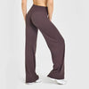 Loose Straight-leg Yoga Pants That Create A Slimming High-waisted Look by My Store