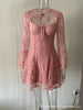 Lace Slimming And Short Dress Ladies
