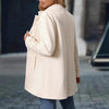 Women’s Elegant Single-Breasted Winter Overcoat by FitiqueFit