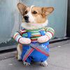 Pet Halloween Costume Cat Funny Outfit With Adjustable Straps Scissor-Shaped Suit Cosplay Halloween Christmas Clothes For Dogs by My Store