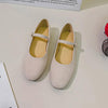 Women's Flat Vintage Mary Jane Pumps by FitiqueFit
