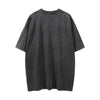 Printed Washed Distressed T-Shirt by FitiqueFit