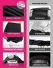 Cropped High-Waisted Yoga Pants with Slanted Pockets by FitiqueFit