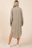 Button Down Long Sleeve Shirt Dress For Women – Timeless, Versatile, Classic, and Sophisticated Wardrobe Essential by Stevvex