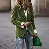 Women’s Slim-Fit Notch-Lapel Blazer by FitiqueFit