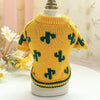 Bowknot Dog Clothes Cat Costume Hollow Knit Dog Sweater by My Store