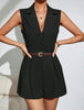 Women’s Elegant Pleated Wide Leg Jumpsuit by FitiqueFit