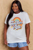 Simply Love Full Size TEACHER VIBES Graphic Cotton T-Shirt by Simply Love
