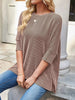 Relaxed Fit Half Sleeve T-Shirt by Simply Love