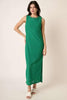 New Side Slit Round Neck Sleeveless Dress For Women – Elegant, Timeless, Chic, and Versatile Summer Dress For Any Occasion by Stevvex