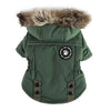 Pet Winter Cotton Dog Clothes Zipper Jacket Dog Supplies by My Store