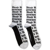 Dead Kennedys Gothic Logo Pattern [Socks] by Rock Band Apparel