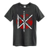 Amplified DEAD KENNEDYS LOGO AMPLIFIED VINTAGE CHARCOAL [T-Shirt] by Rock Band Apparel