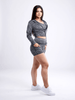 JupiterGear Athletic Zip-Up Crop Hoodie Jacket