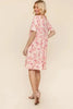 Fit and Flare Paisley Print Knit Dress For Summer – Paisley Print Dress, Fit and Flare Dress, Knit Dress, Classic Paisley Dress, Feminine Knit Dress by Stevvex