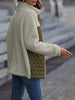 Unique Autumn Leopard Color Block Zip-Up Jacket Trendy Lightweight Jacket with Pockets Charming Winter Jacket by Stevvex