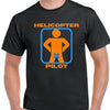 Helicopter Pilot T-Shirt – Funny Aviation Tee for Men, Great Gift for Pilots & Flight Enthusiasts by Dog Mom Hat