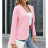 Women’s Plus‑Size Open‑Front Casual Blazer by FitiqueFit
