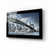 Brooklyn Bridge Glass Wall Art by Insigneart USA