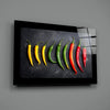 Peppers Glass Wall Art by Insigneart USA