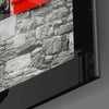 Red Entrance Glass Wall Art by Insigneart USA