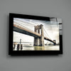 Brooklyn Bridge Glass Wall Art by Insigneart USA
