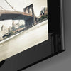 Brooklyn Bridge Glass Wall Art by Insigneart USA