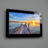 Sunset Glass Wall Art by Insigneart USA