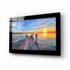 Sunset Glass Wall Art by Insigneart USA