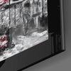 Pink and Paris Glass Wall Art by Insigneart USA