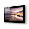 Sunset Glass Wall Art by Insigneart USA