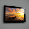 Clouds and Sunset Glass Wall Art by Insigneart USA