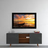 Clouds and Sunset Glass Wall Art by Insigneart USA