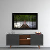 Forest Bridge Glass Wall Art by Insigneart USA