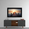 Sunset Glass Wall Art by Insigneart USA