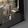 New York Glass Wall Art by Insigneart USA