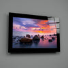 Sunset Glass Wall Art by Insigneart USA