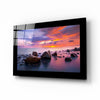 Sunset Glass Wall Art by Insigneart USA