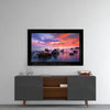 Sunset Glass Wall Art by Insigneart USA