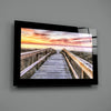 Sunset Glass Wall Art by Insigneart USA