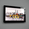City Silhouette Glass Wall Art by Insigneart USA