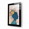 Flowery Thoughts Glass Wall Art by Insigneart USA