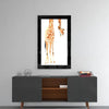 Curious Giraffe Glass Wall Art by Insigneart USA